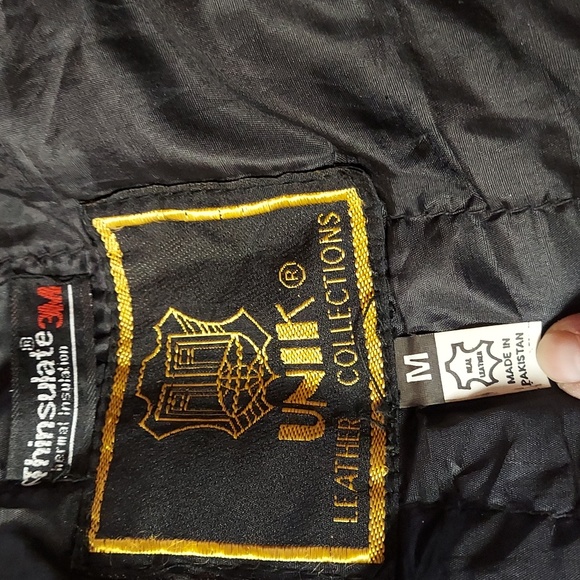 Vintage Ladies Leather Motorcycle Jacket - Picture 7 of 7